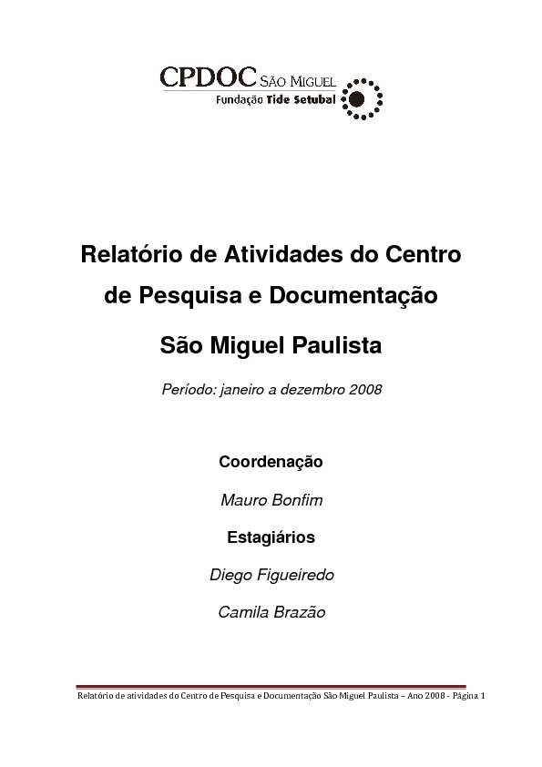 Relatório