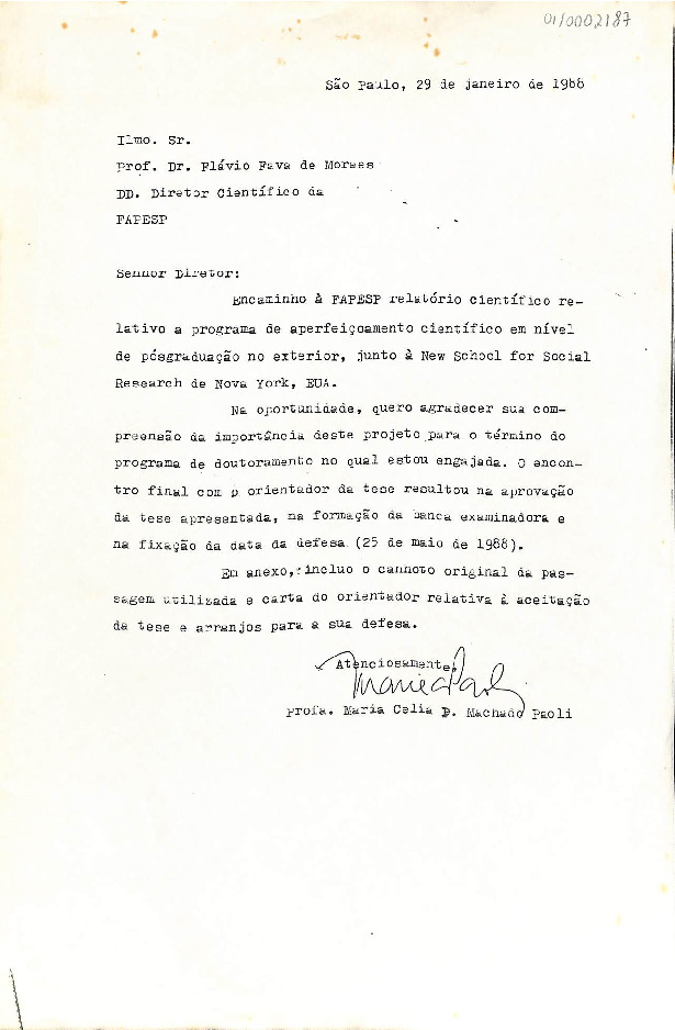 Carta de encaminhamento