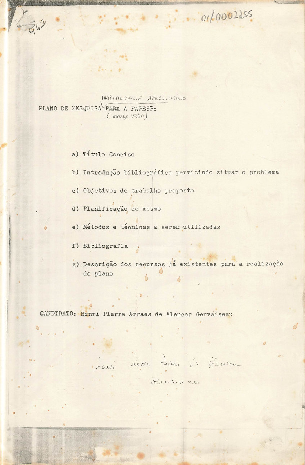 Projeto de pesquisa