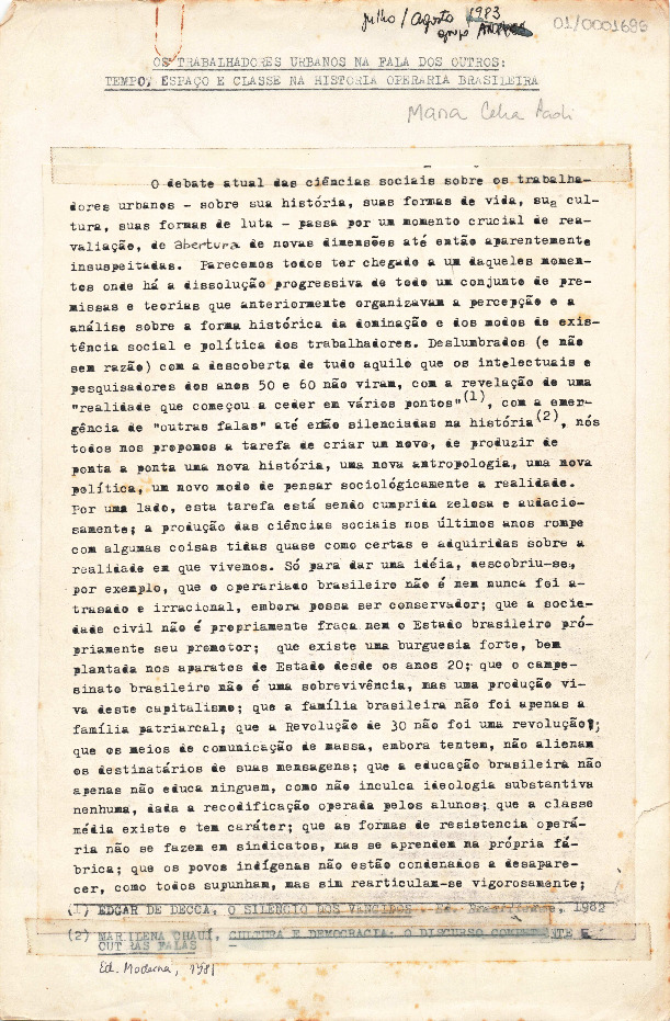 Artigo científico