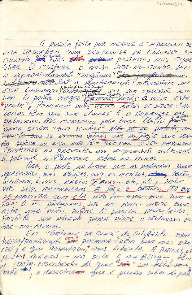 Texto de intervenção cultural