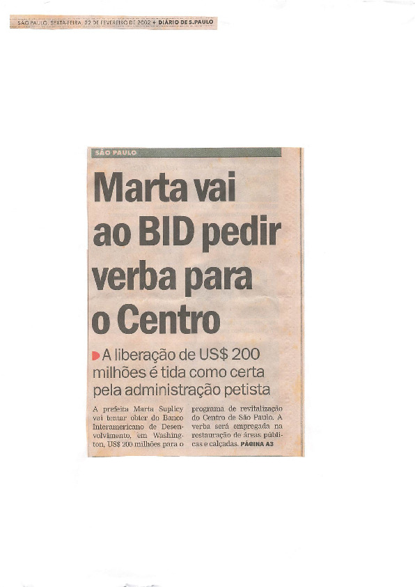 Caderno de notícias