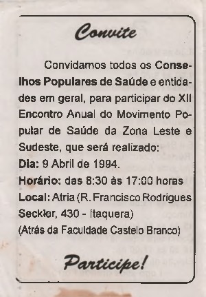 Convite